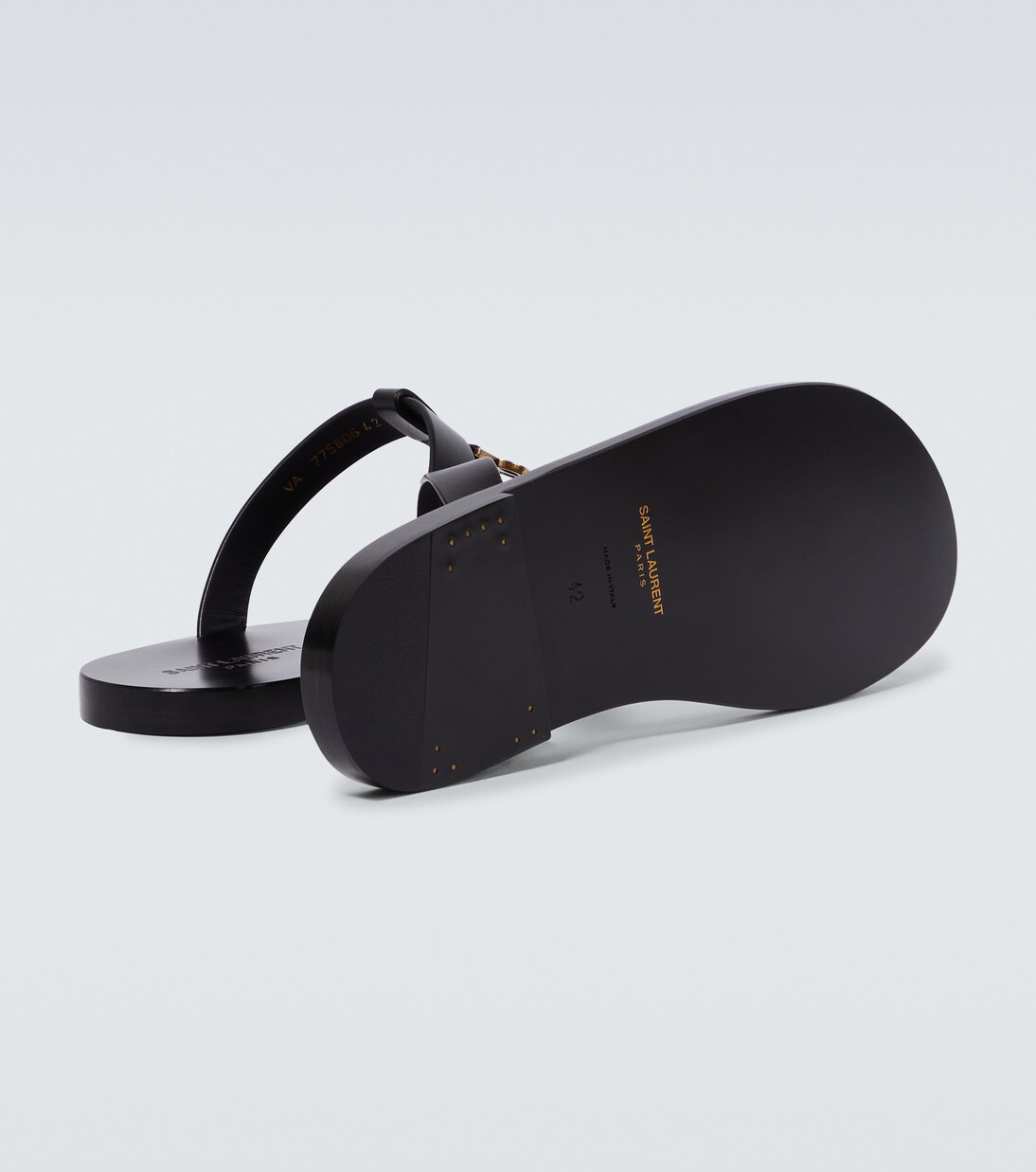 Sandalen Cassandre aus Leder | Saint Laurent
