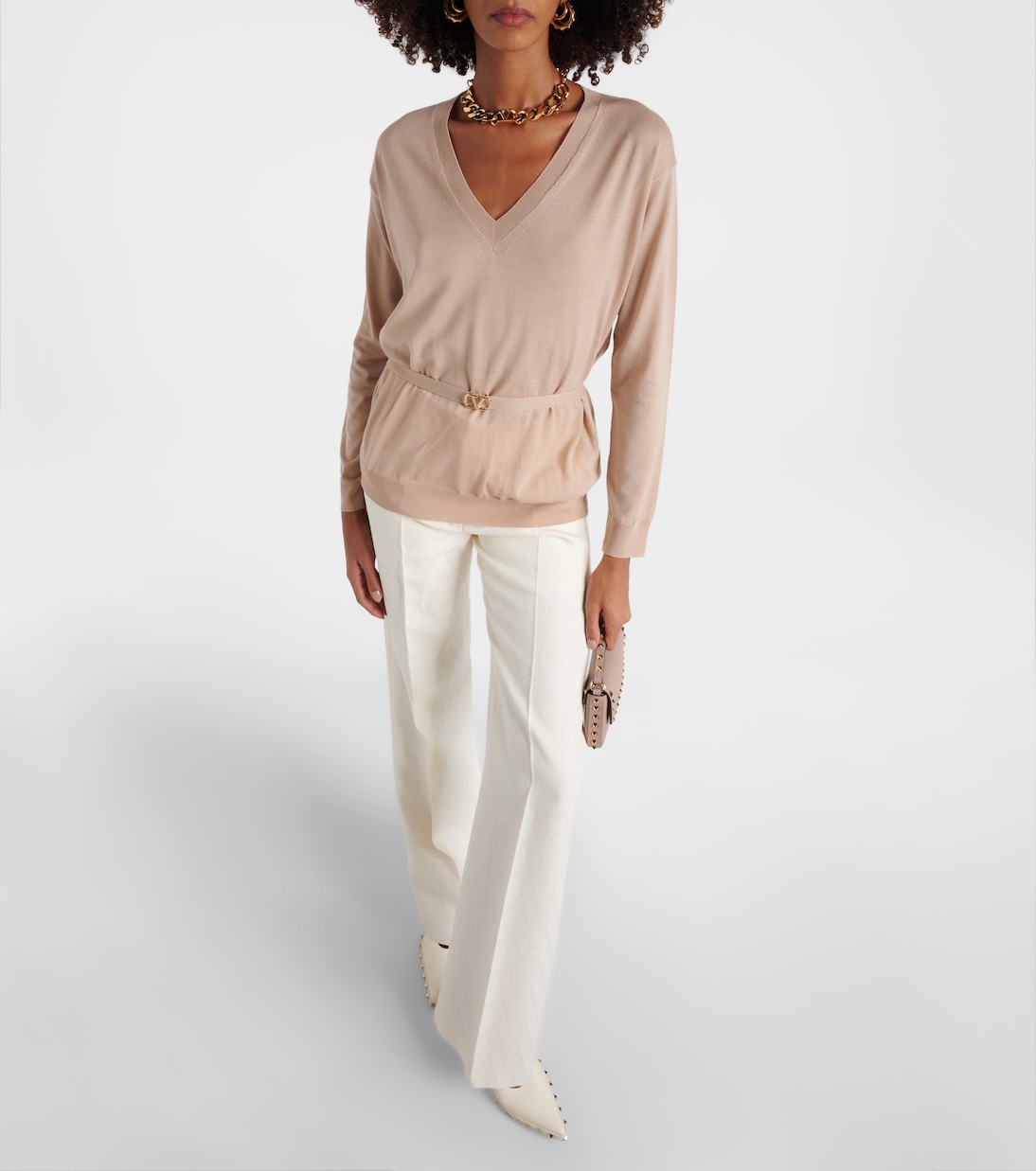 Pullover VLogo Signature aus Schurwolle | Valentino