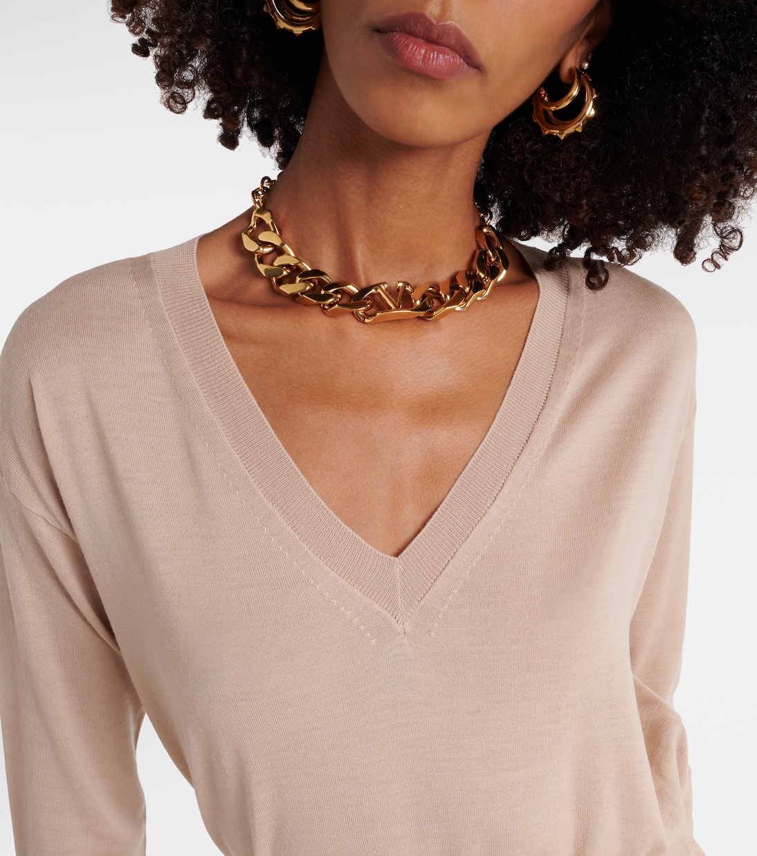 Pullover VLogo Signature aus Schurwolle | Valentino