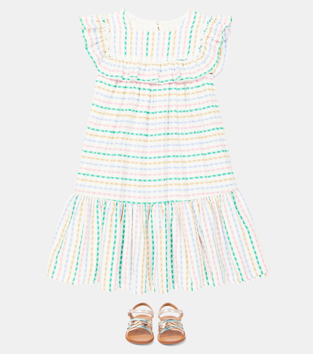 Figueroa striped cotton dress | The New Society