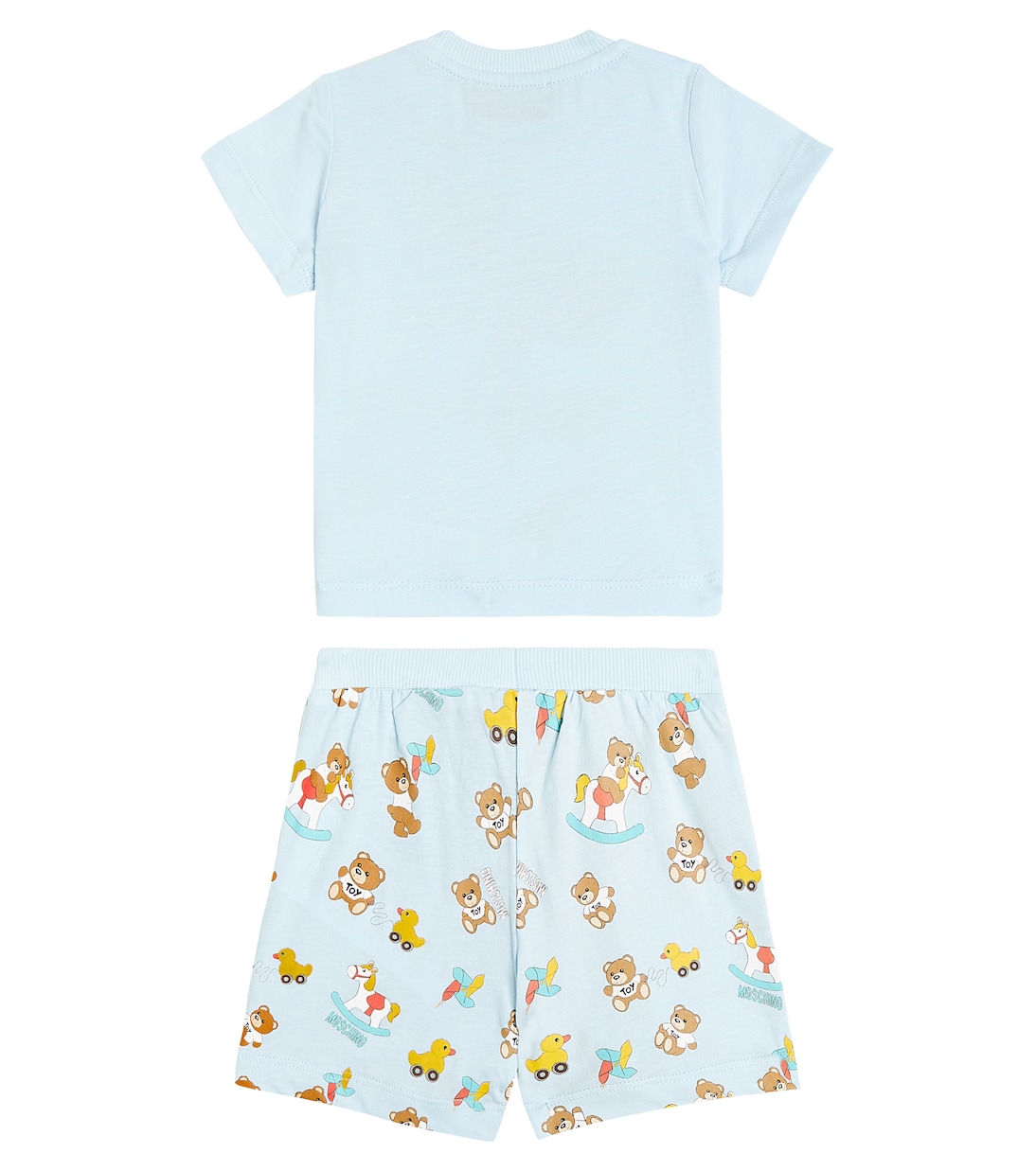 Bébé – Ensemble t-shirt et short en coton | Moschino Kids