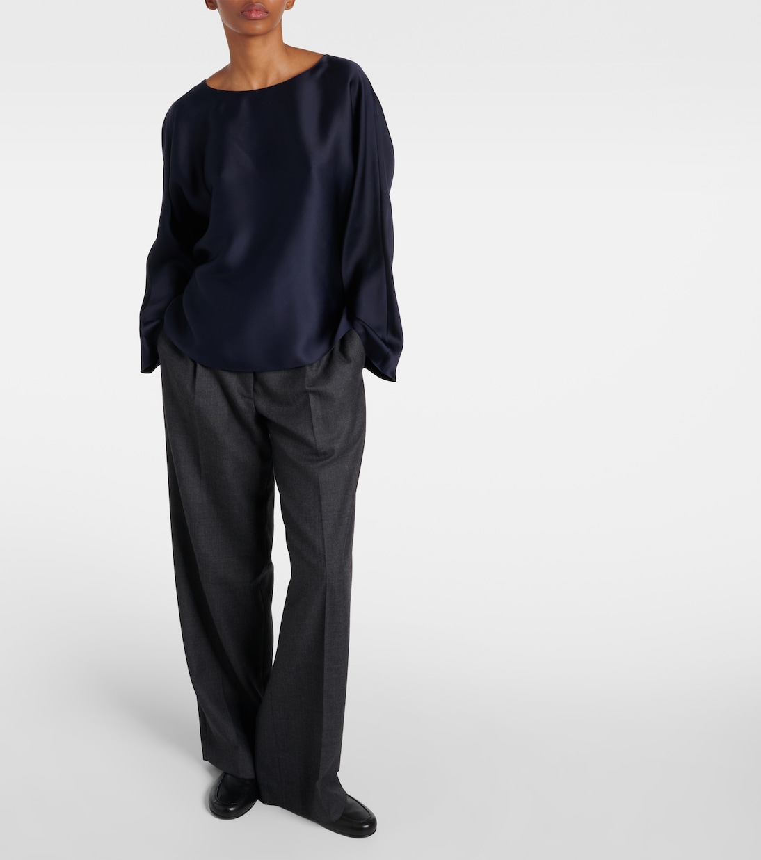 Top Dylia aus Seidensatin | The Row