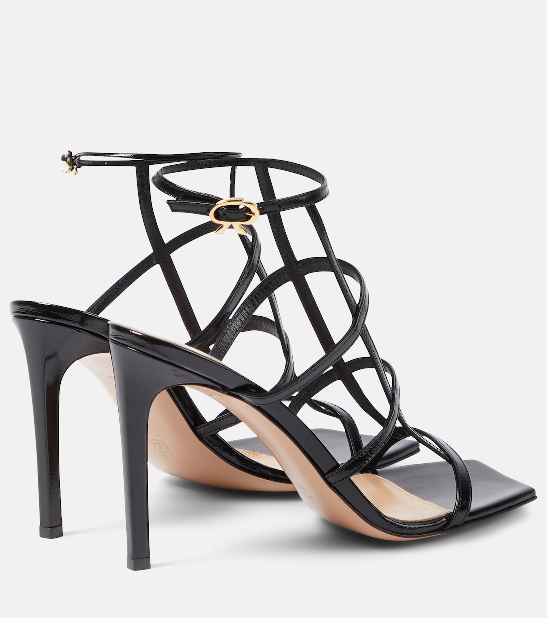 Sandalen Mondry 95 aus Leder | Gianvito Rossi