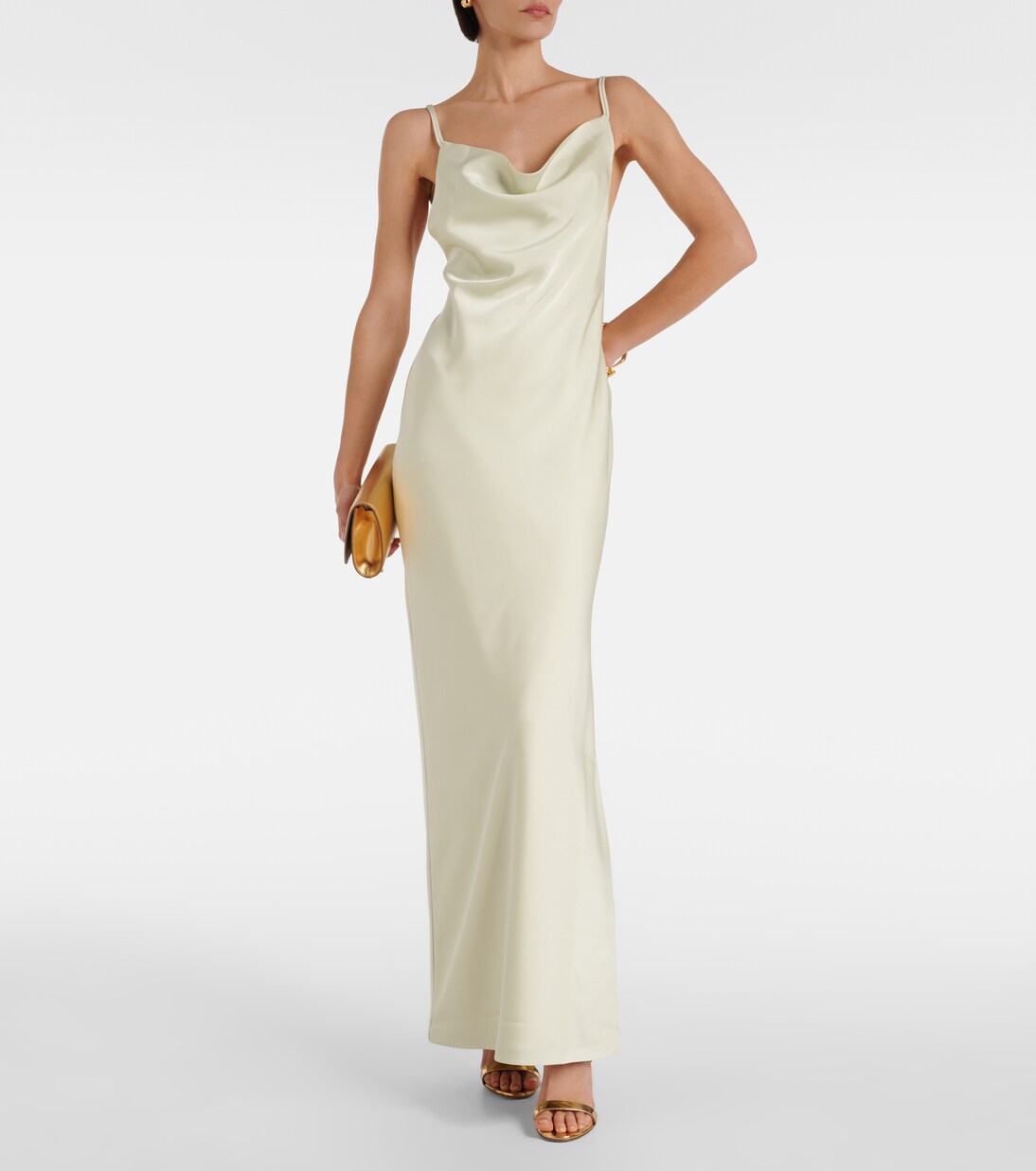 Satin slip dress | Rotate