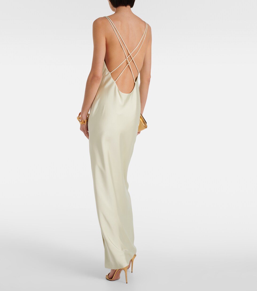 Satin slip dress | Rotate