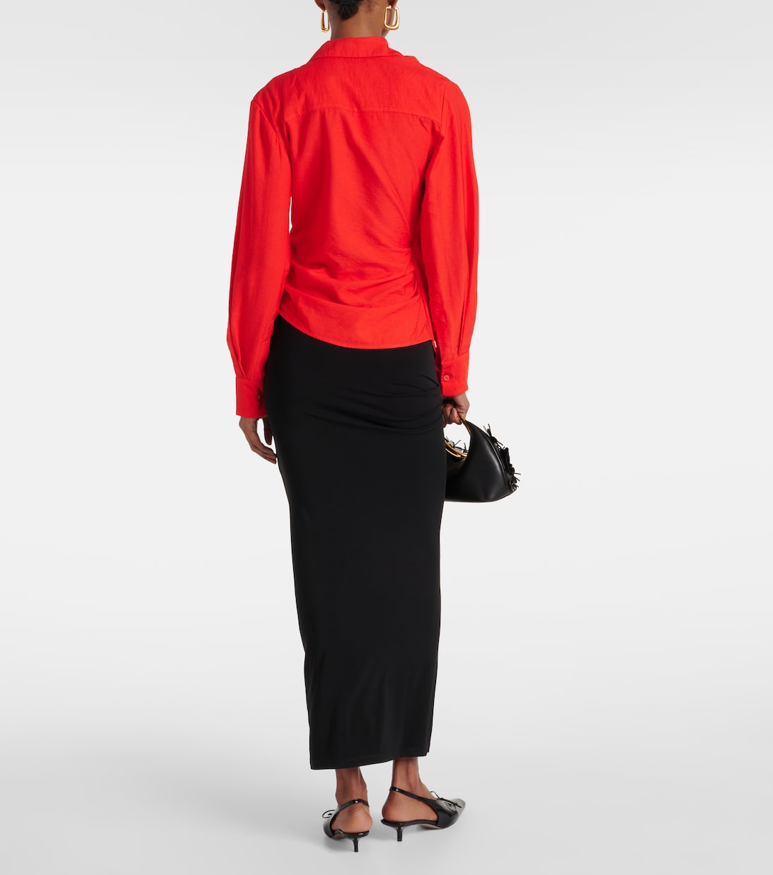 La Chemise Bahia gathered shirt | Jacquemus