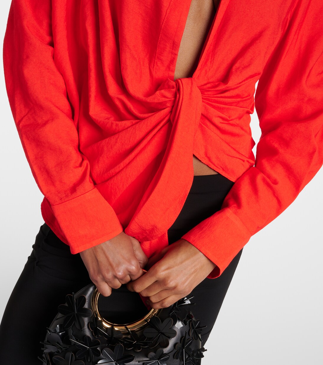 La Chemise Bahia gathered shirt | Jacquemus