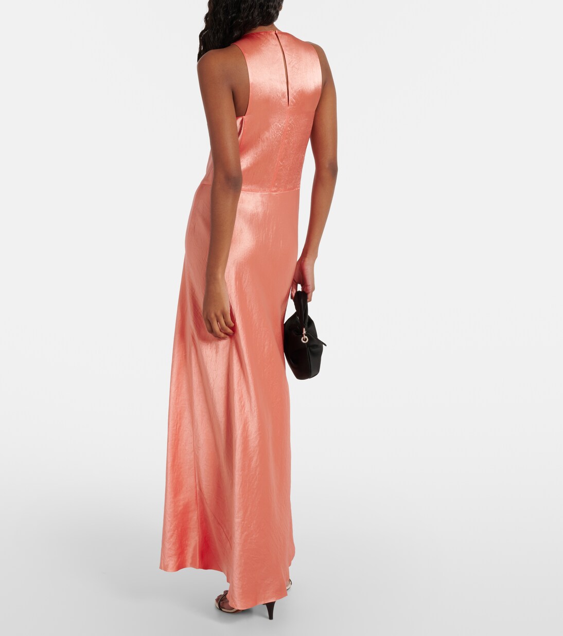 Robe longue en satin | Vince