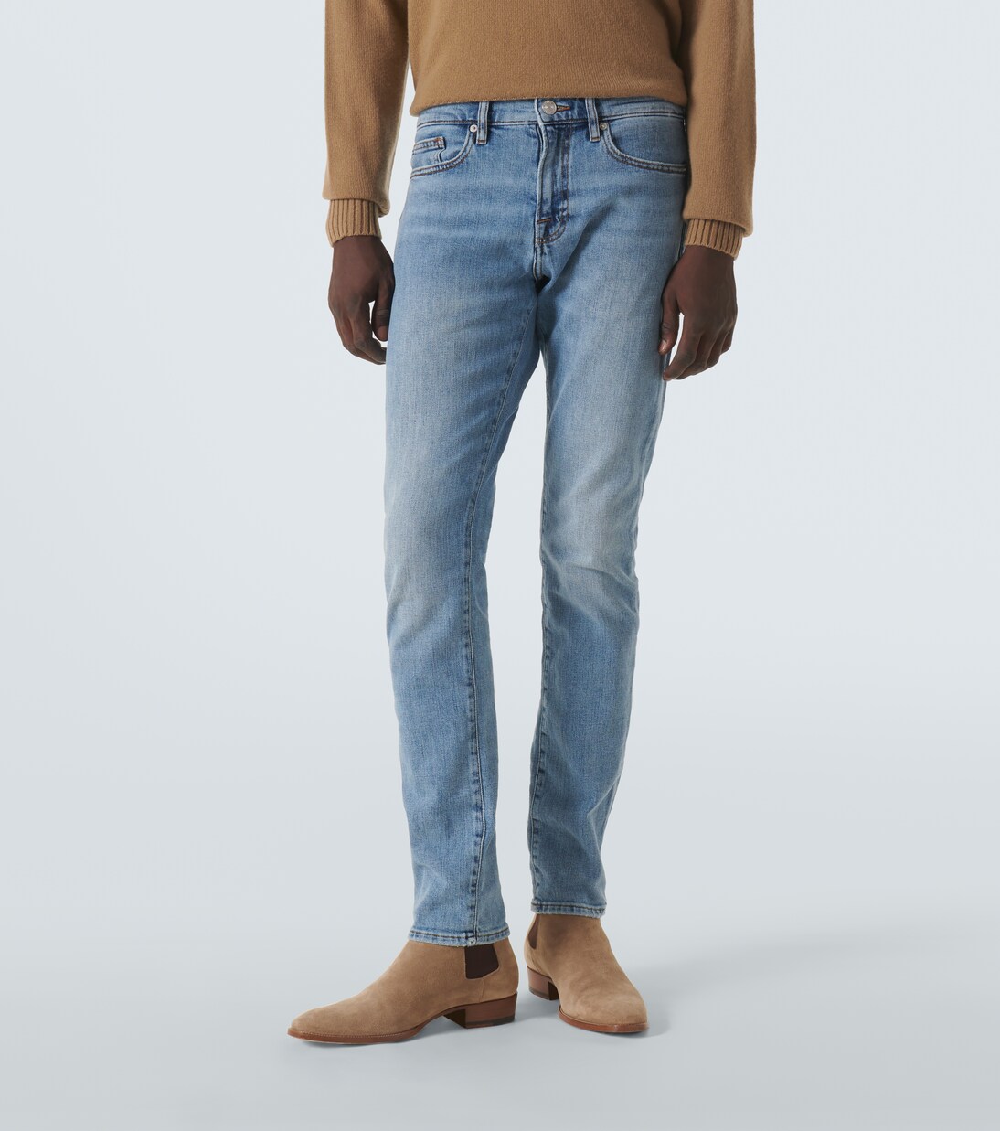 Mid-Rise Skinny Jeans L'Homme | Frame