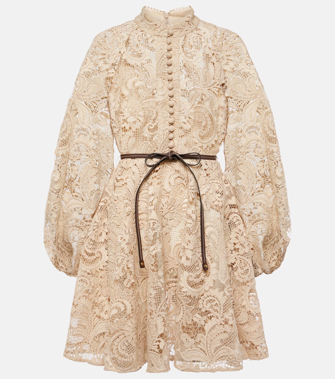 Robe Waverly en dentelle | Zimmermann