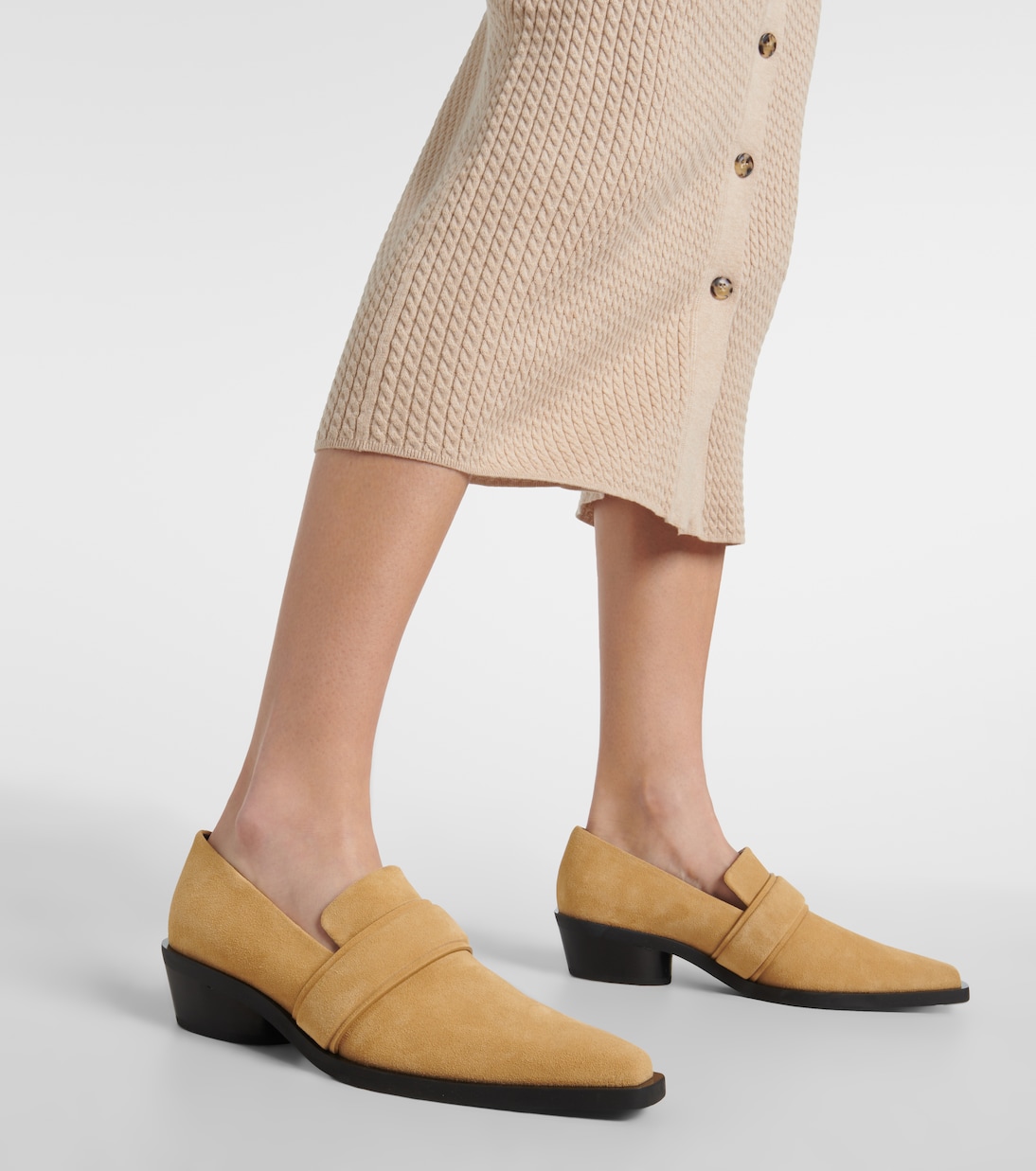 Slip-Ons Bronco aus Veloursleder | Proenza Schouler
