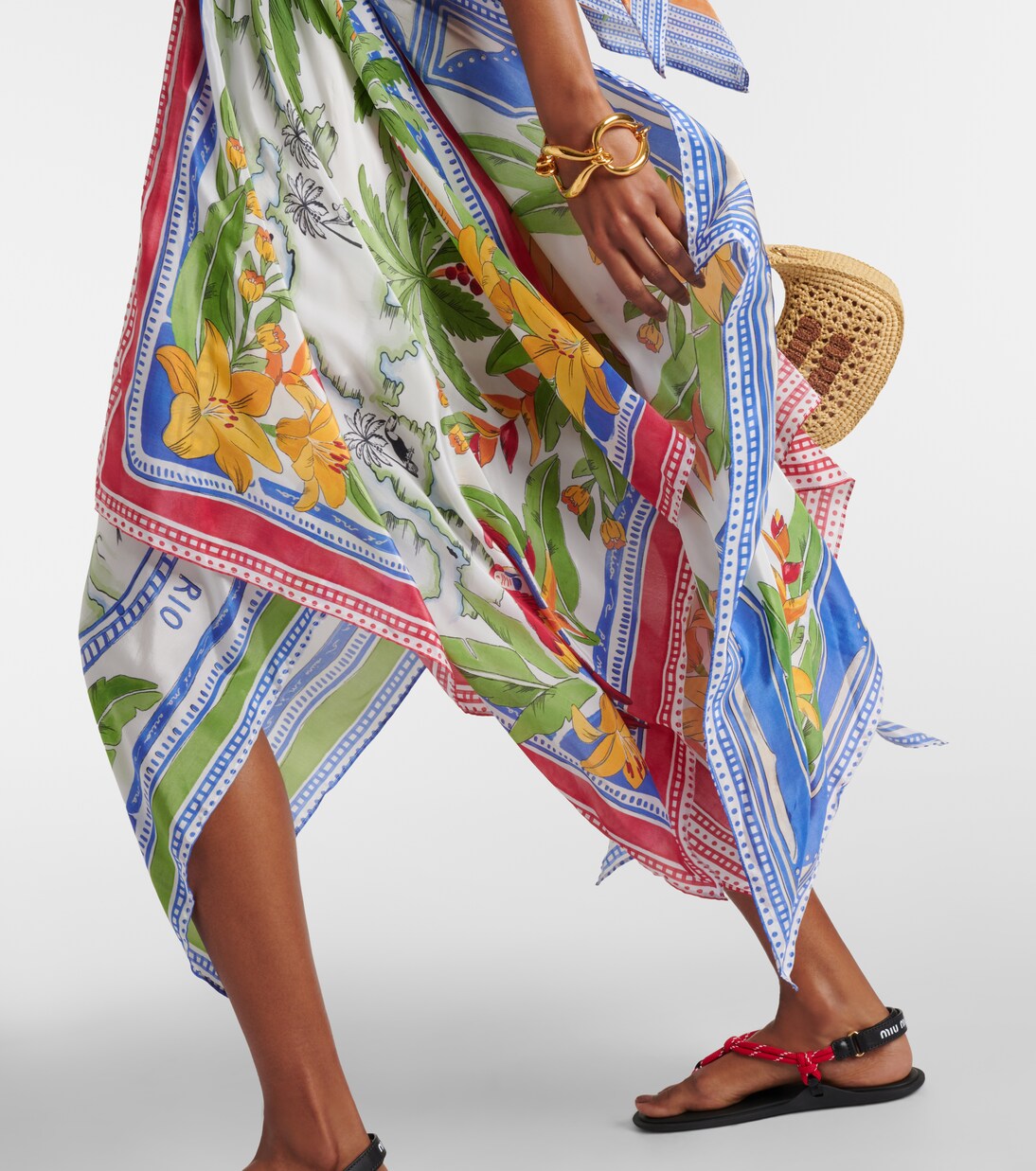 Robe longue Tropical Destination | Farm Rio