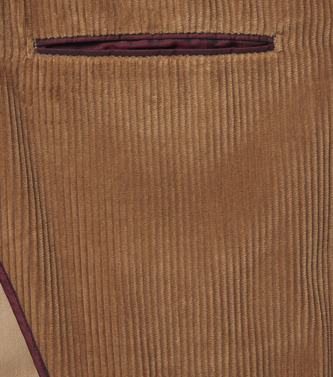 棉质灯芯绒西装式外套 | Rubinacci