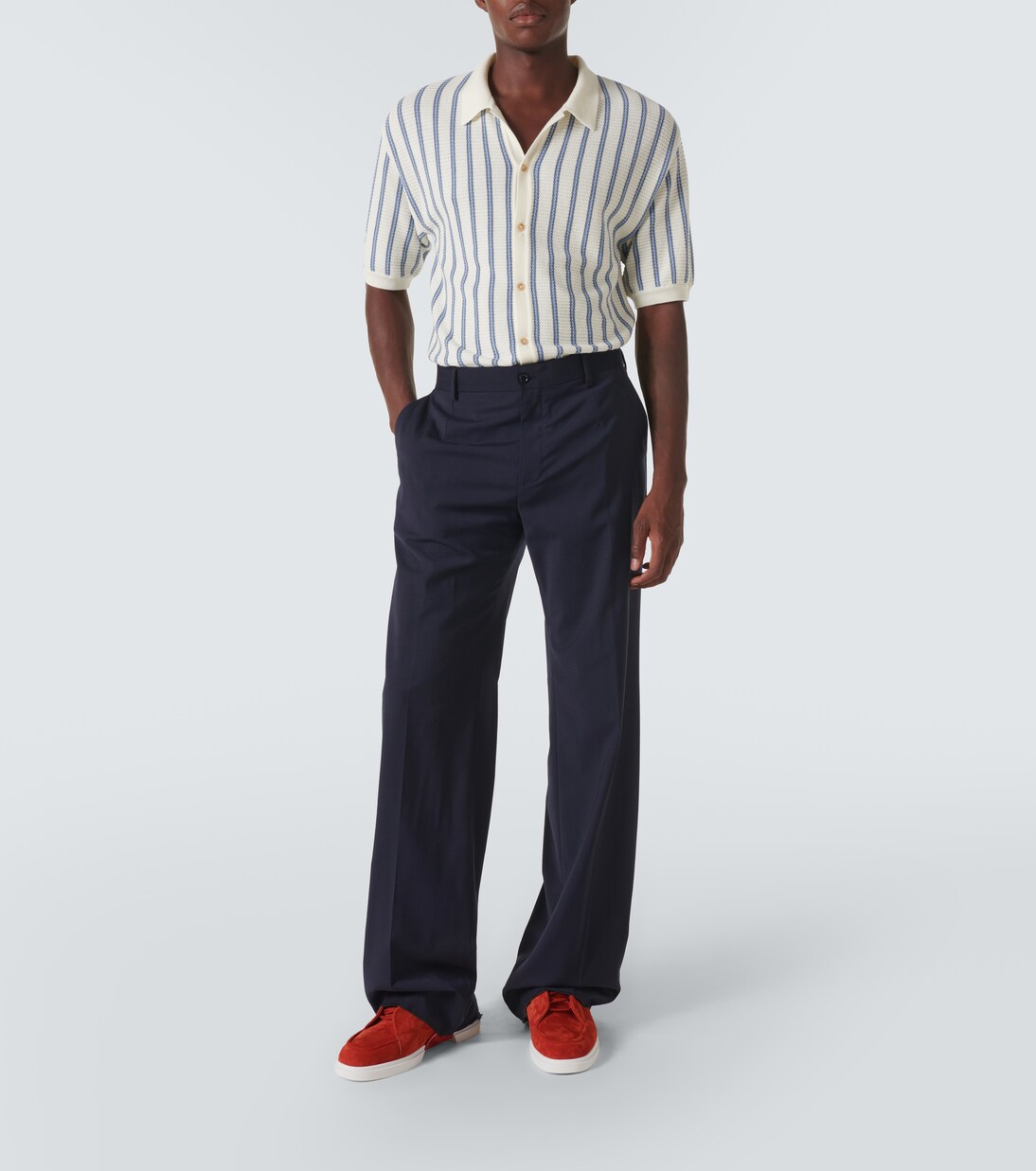 Baskets Jimmy en daim | Christian Louboutin