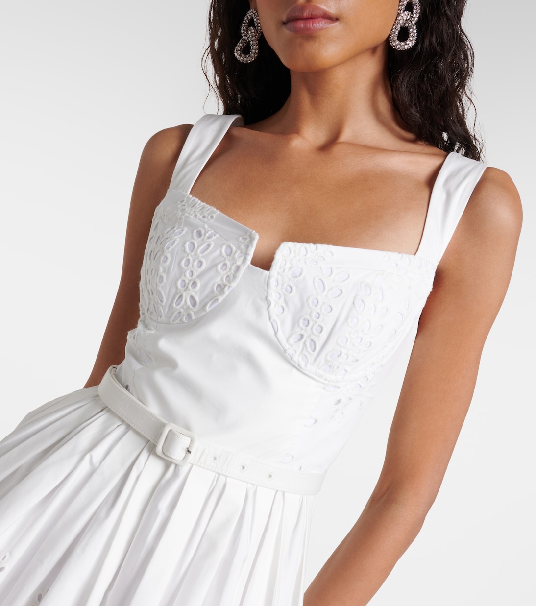 Minikleid aus Baumwolle | Self-Portrait