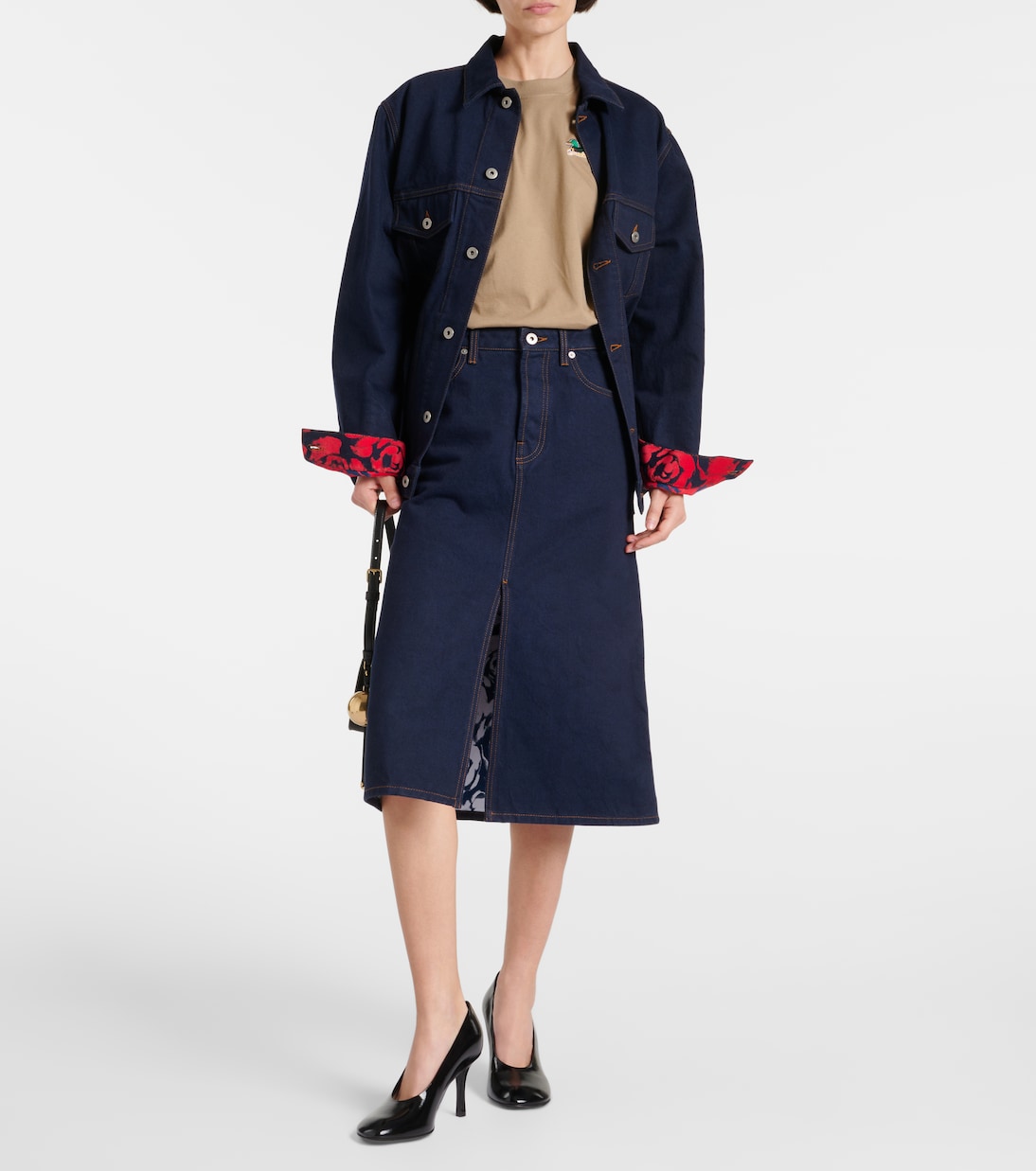 T-Shirt aus Baumwoll-Jersey | Burberry