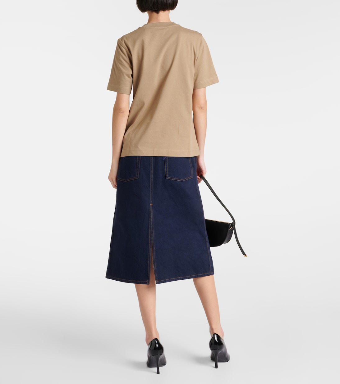 T-Shirt aus Baumwoll-Jersey | Burberry