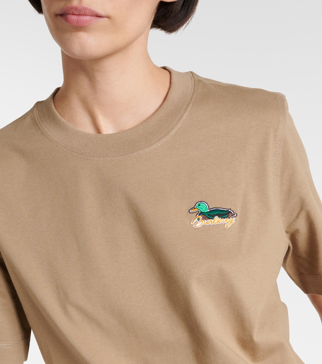 T-Shirt aus Baumwoll-Jersey | Burberry