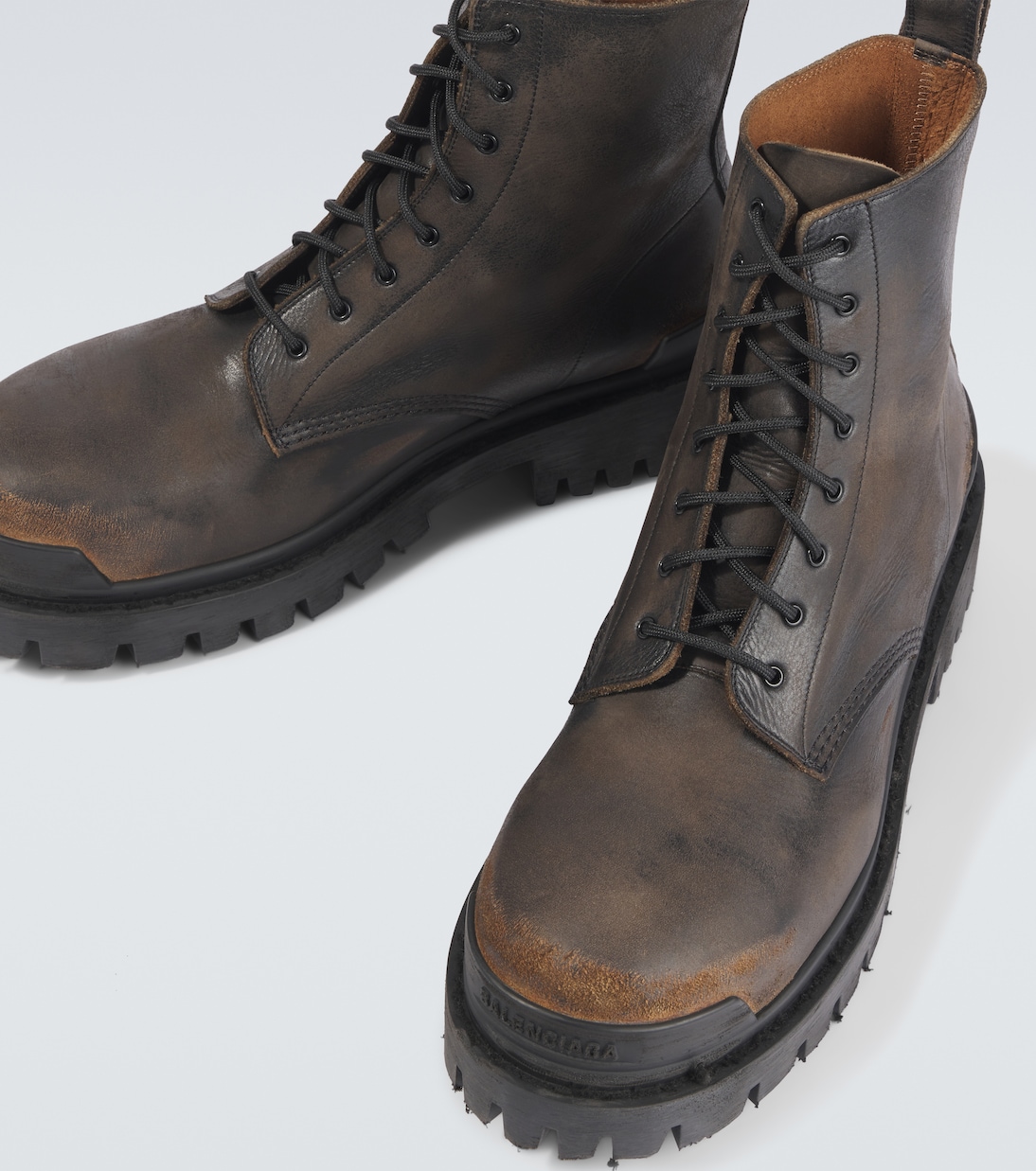 Stivaletti Strike in pelle | Balenciaga