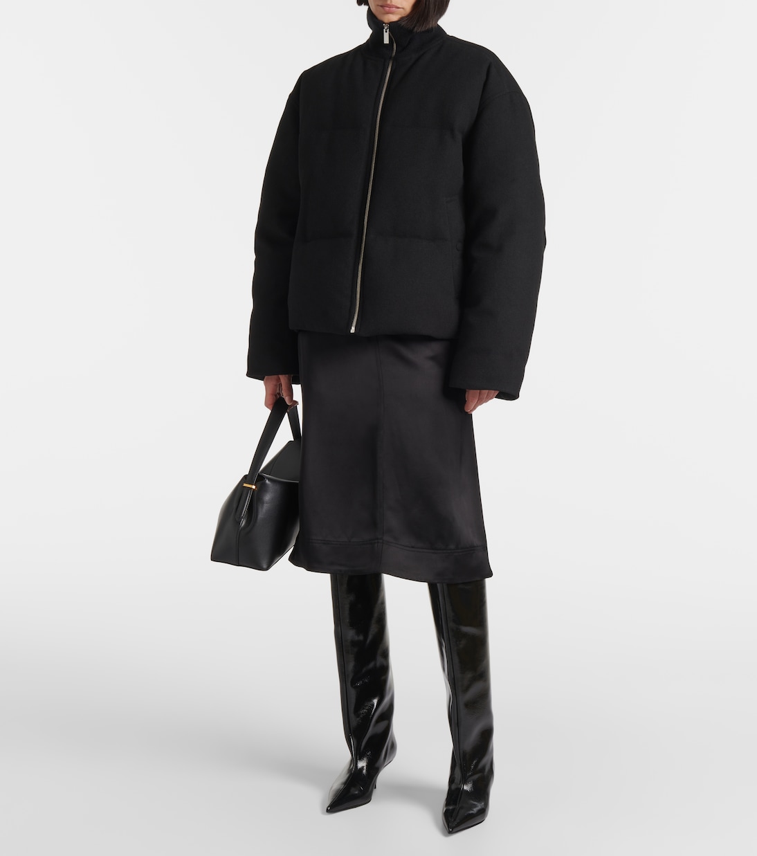 Daunenjacke aus Wolle und Kaschmir | Toteme