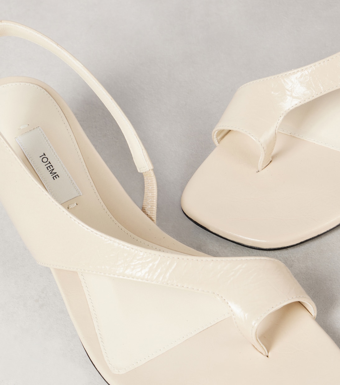 Sandalen aus Leder | Toteme