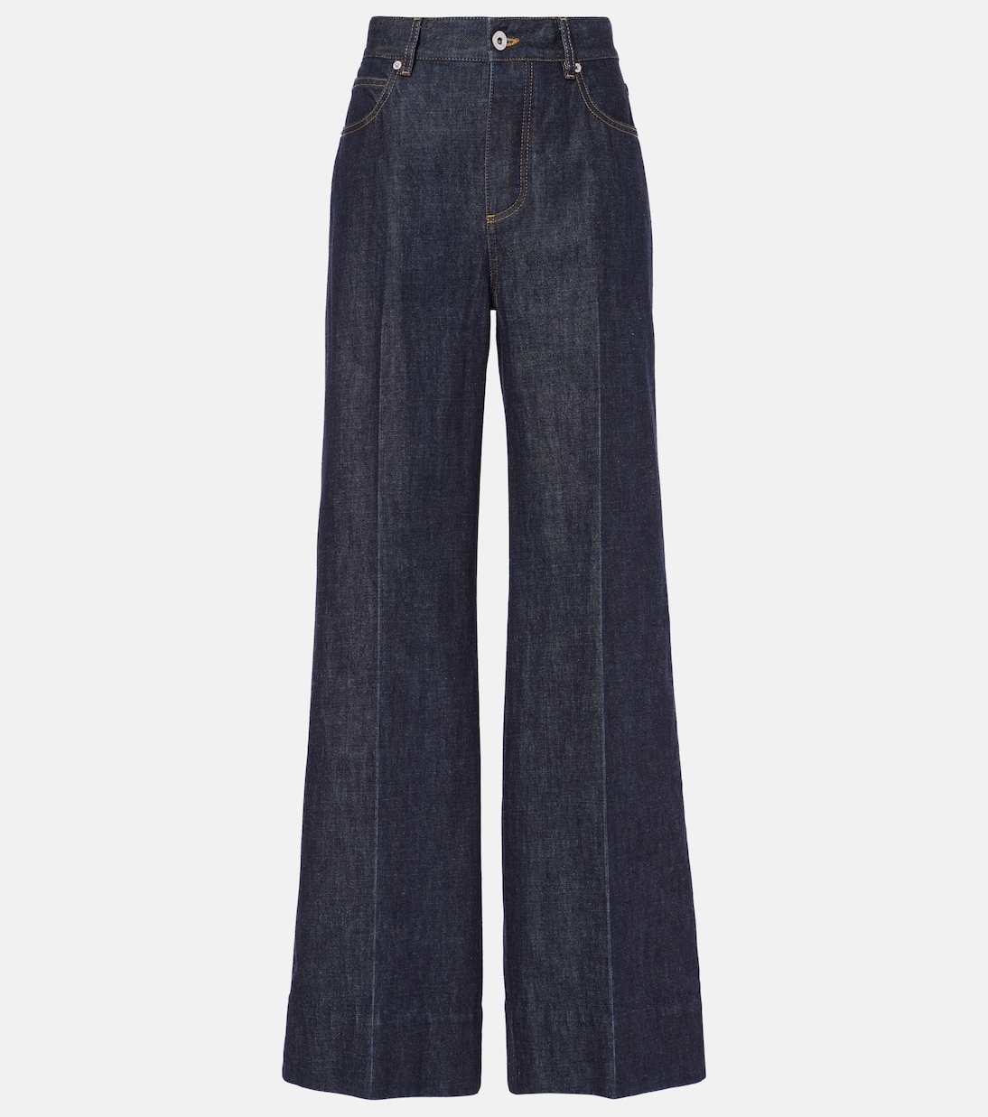 High-rise wide-leg jeans | Bottega Veneta