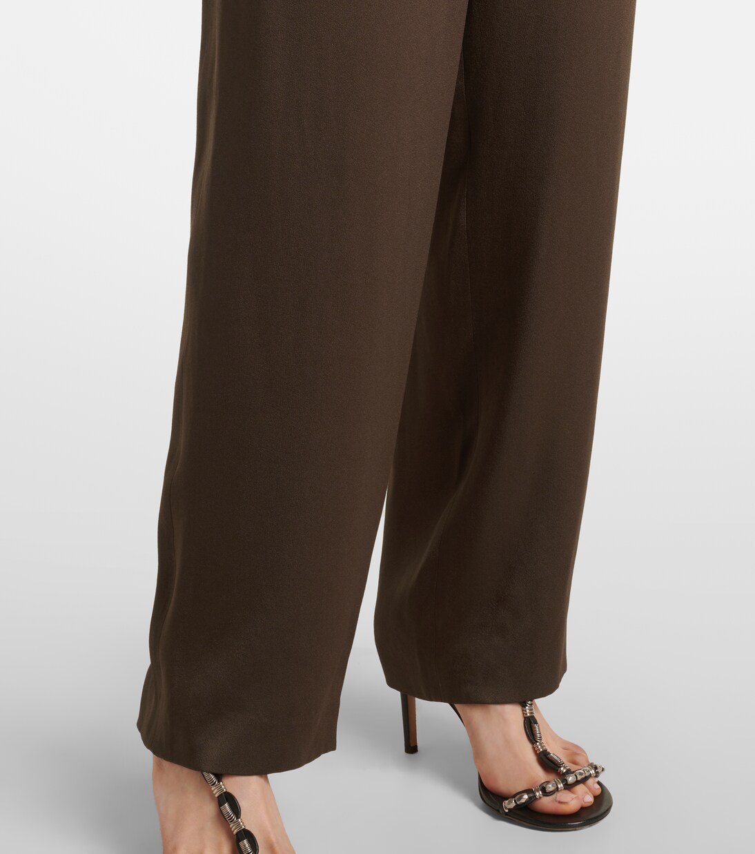 Weite Hose Kendry aus Satin | Isabel Marant