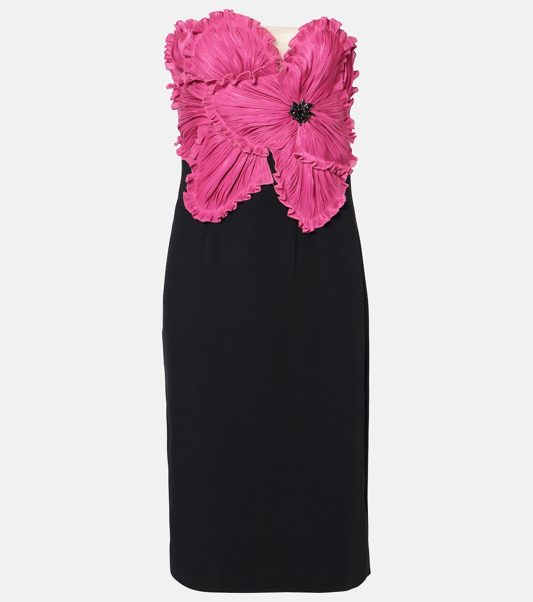 Bustier-Kleid Callula mit Kristallen | Costarellos