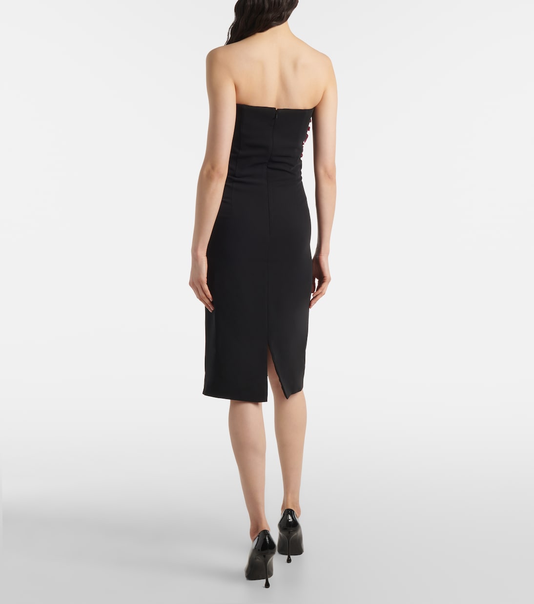 Bustier-Kleid Callula mit Kristallen | Costarellos