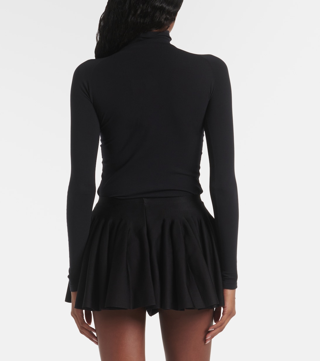 Godet pleated shorts | Alaïa