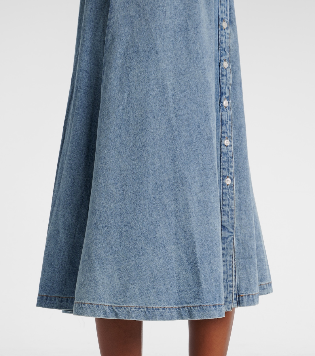 Abito midi di jeans Ruben | Veronica Beard