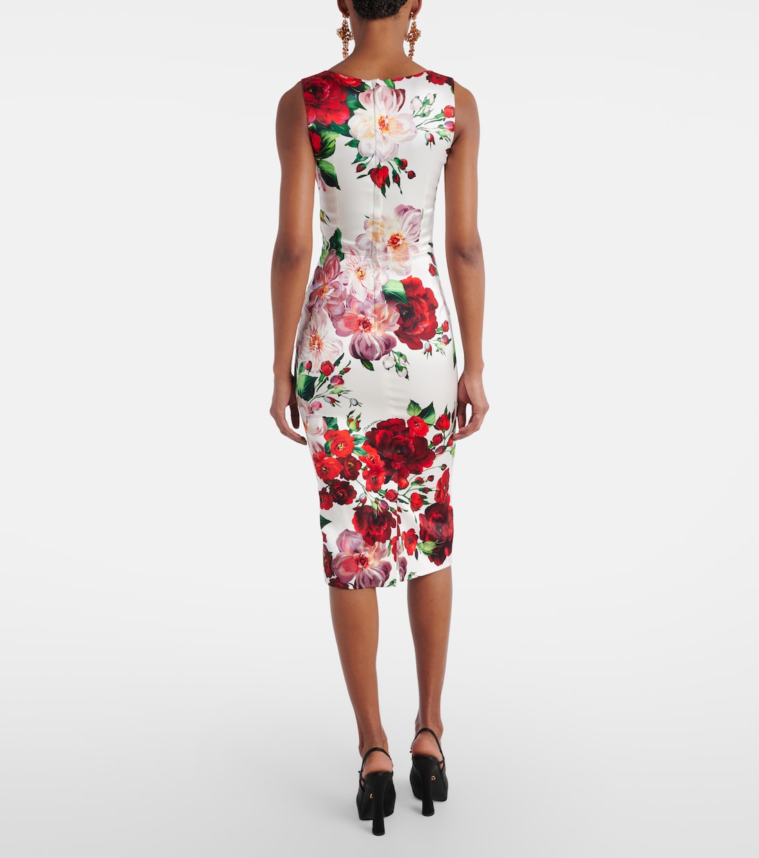 Floral midi dress | Dolce&Gabbana