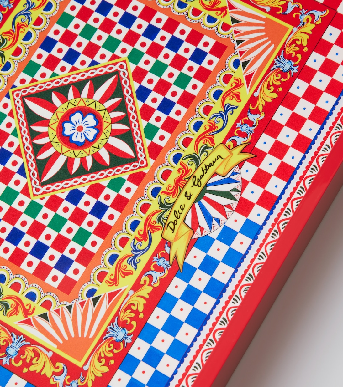 Carretto Siciliano wooden tray | Dolce&Gabbana Casa