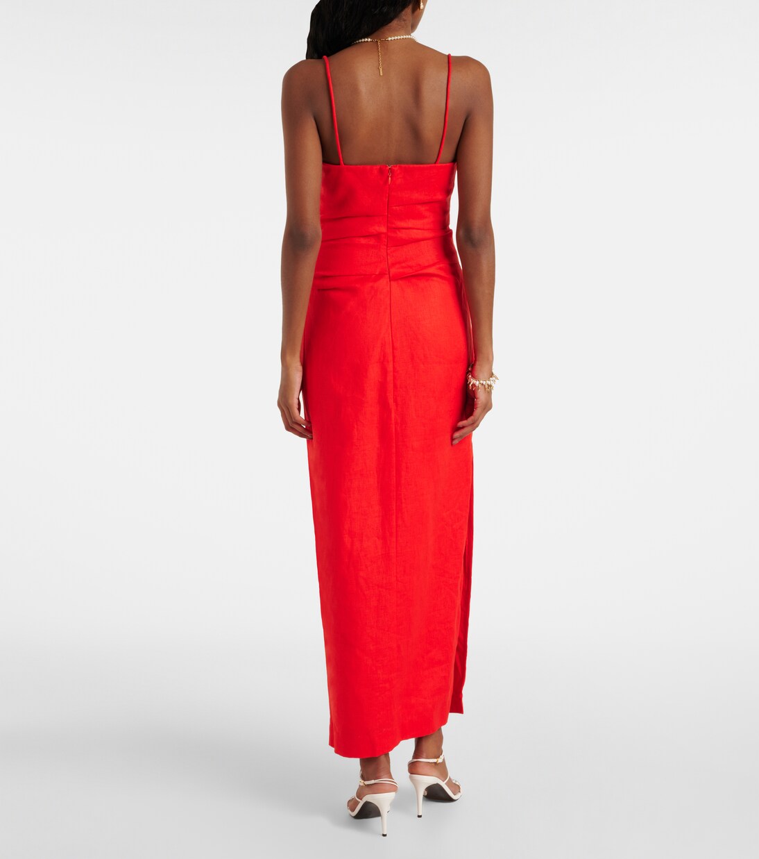 Robe longue Noemi en lin | SIR