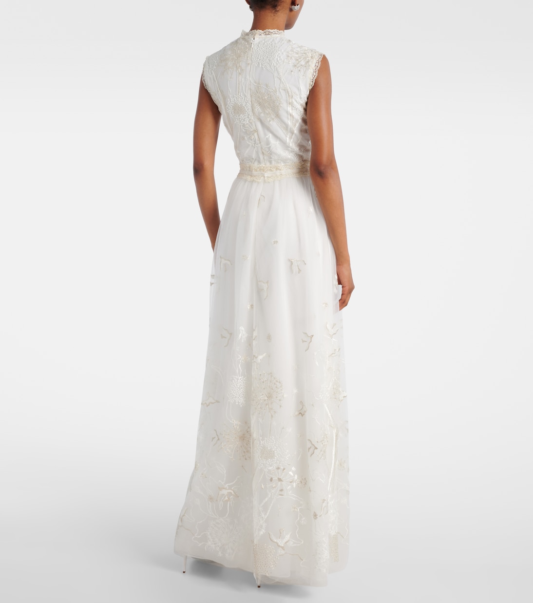 Bridal Bestickte Robe | Costarellos