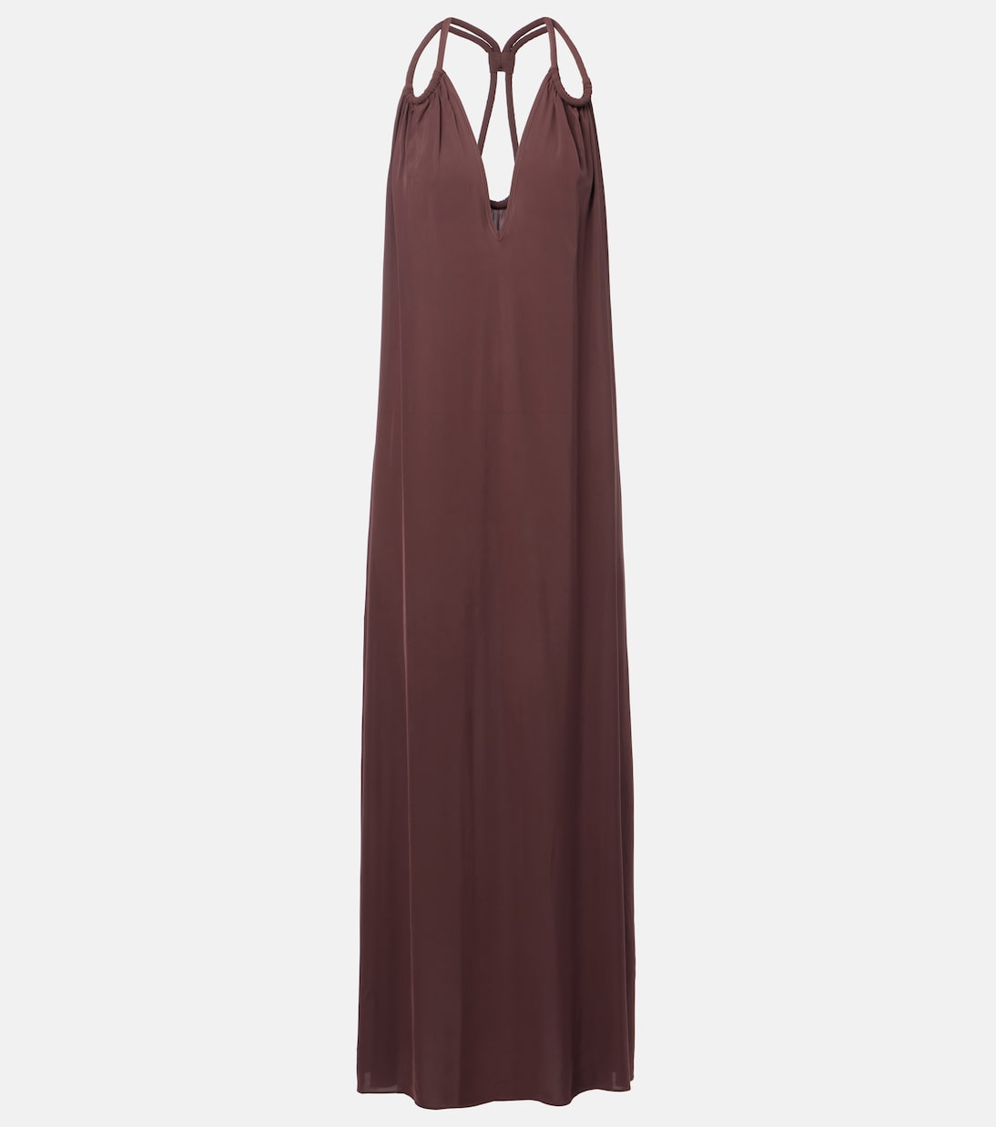 Satin maxi dress | Adriana Degreas