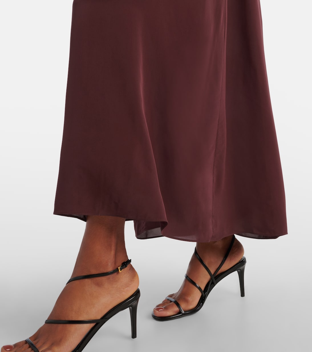 Satin maxi dress | Adriana Degreas