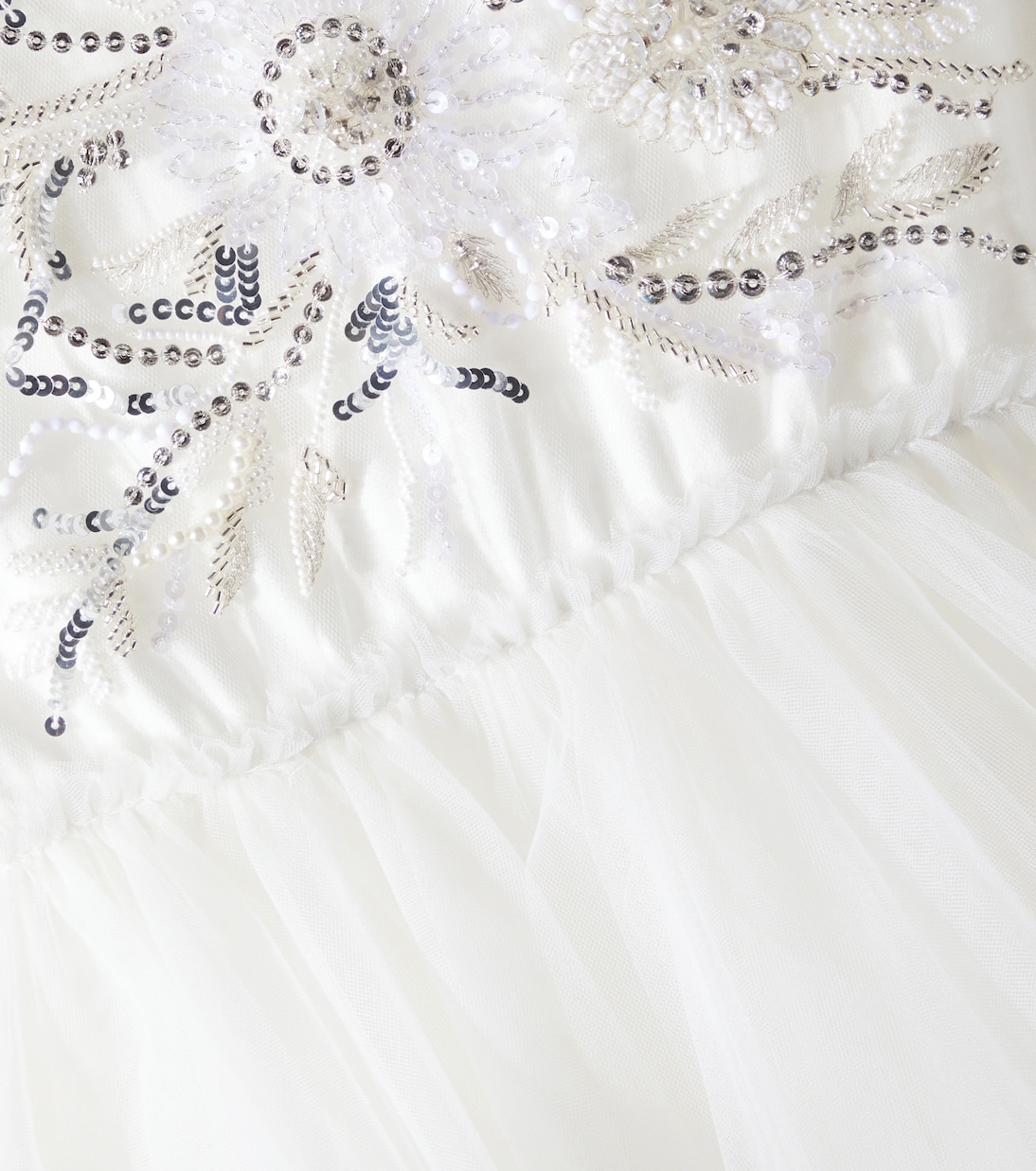 Abito White Orchid in tulle | Tutu Du Monde