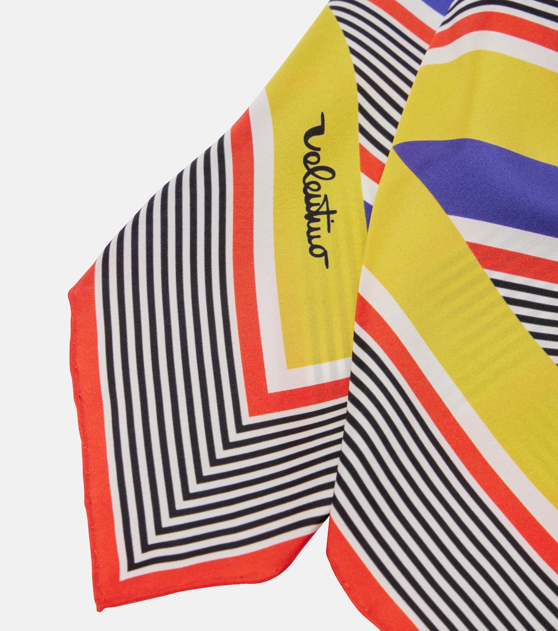 Escape printed silk headband | Valentino