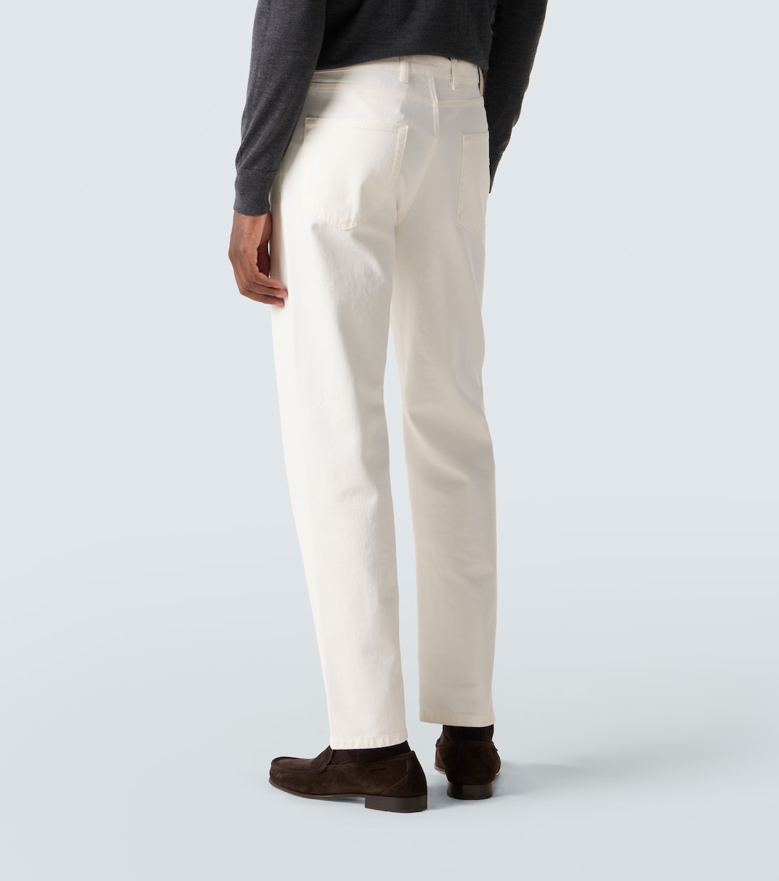 Jean slim Roccia à taille mi-haute | Zegna