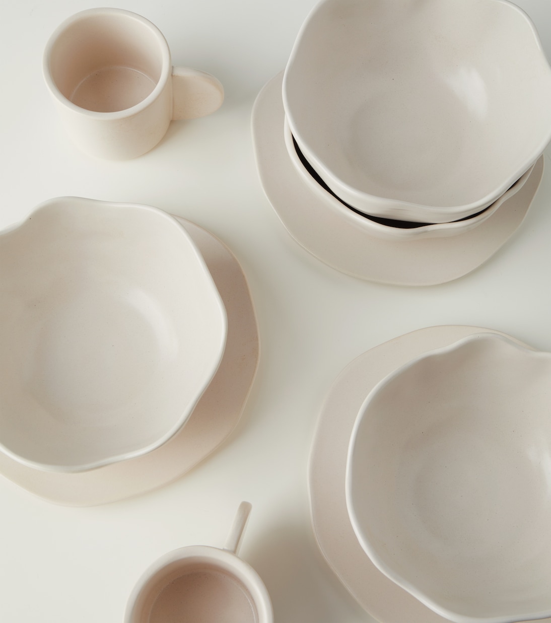 Native set of 4 stoneware cups, bowls, and plates | 101 Copenhagen