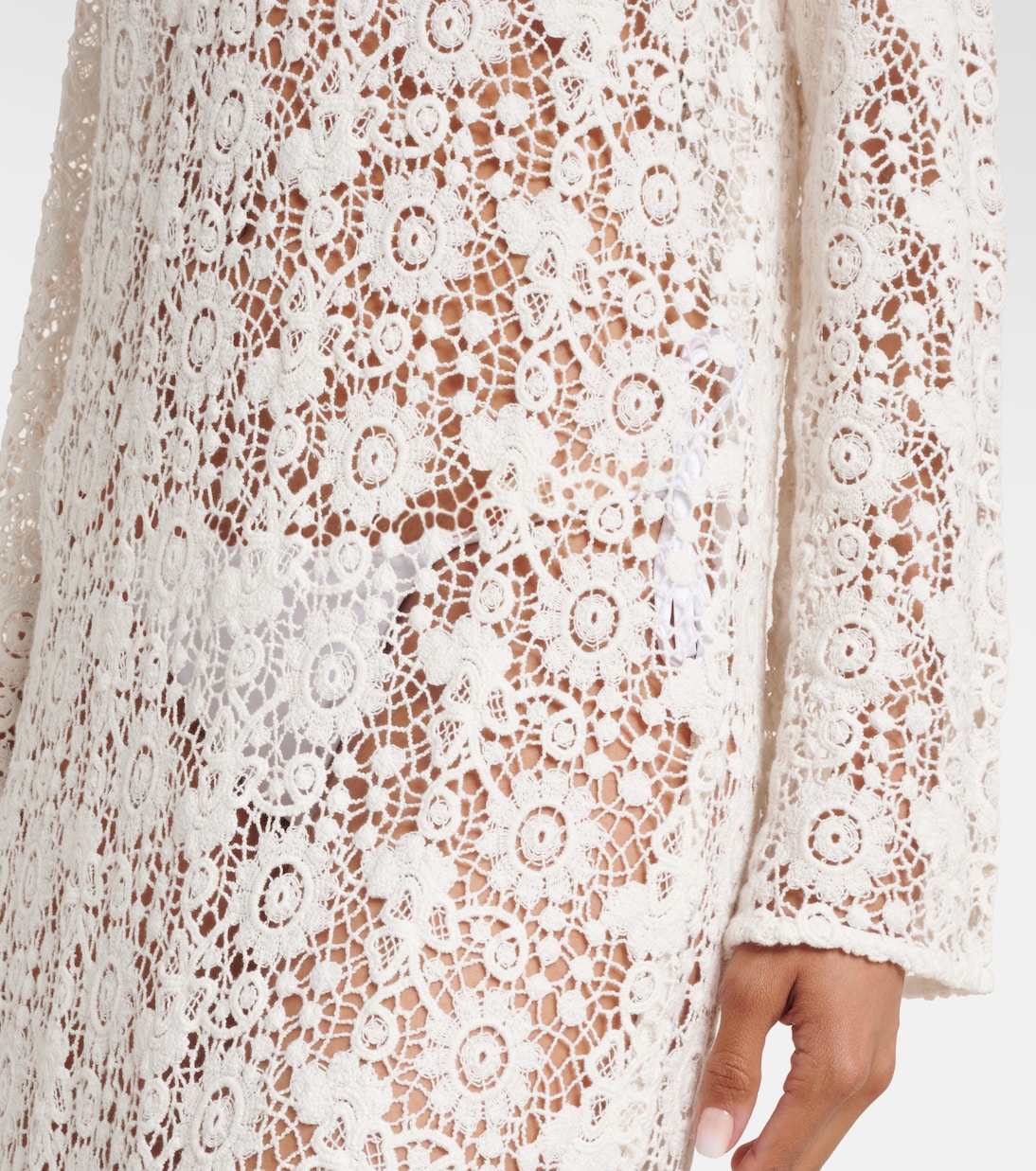 Robe longue en dentelle | Nili Lotan