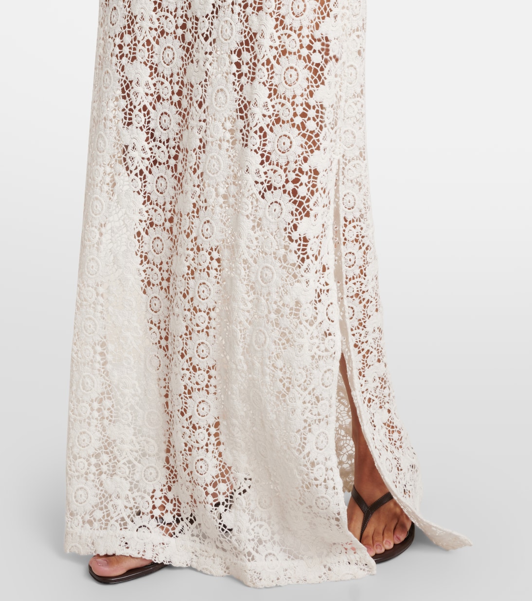 Robe longue en dentelle | Nili Lotan