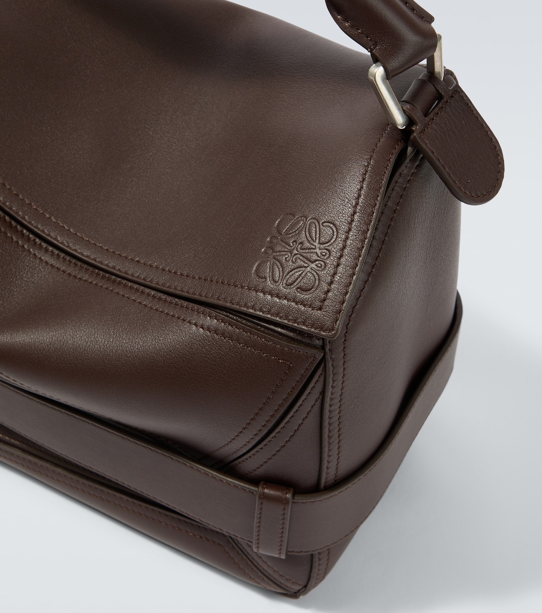 Puzzle Biker Large leather shoulder bag | Loewe