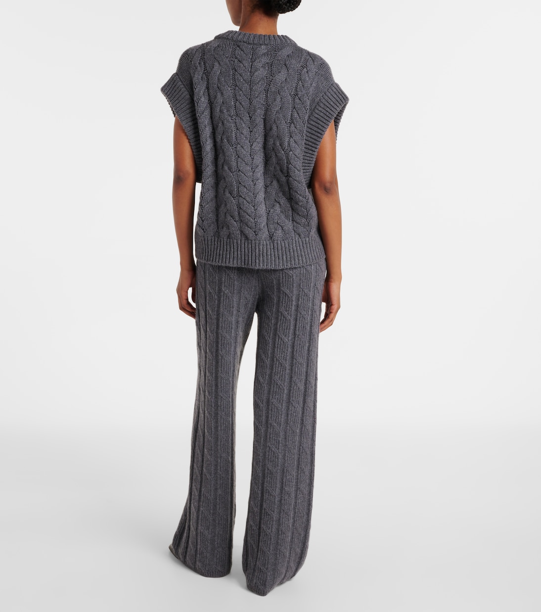 Pull sans manches Hayley en cachemire | Lisa Yang