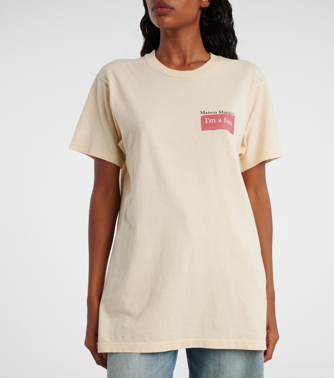 Bedrucktes T-Shirt aus Baumwoll-Jersey | Maison Margiela