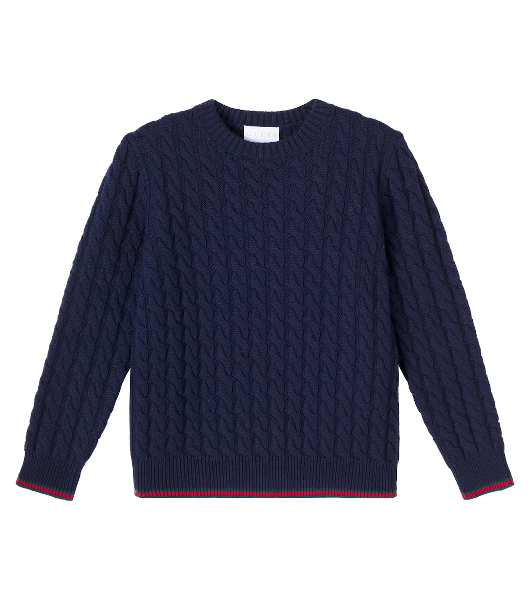Pullover Web Stripe aus Wolle | Gucci Kids