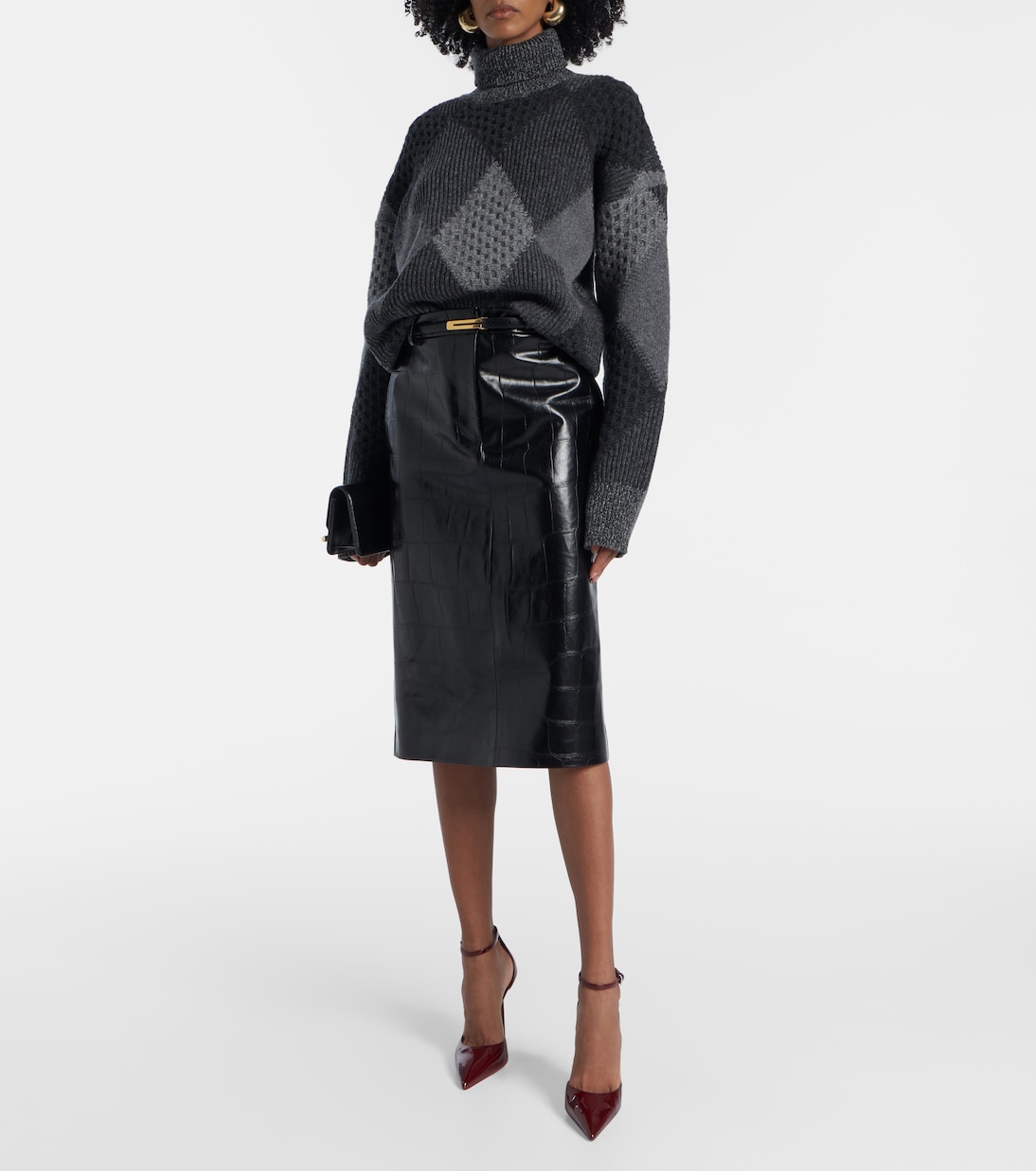 Lidia 105 patent leather pumps | Paris Texas