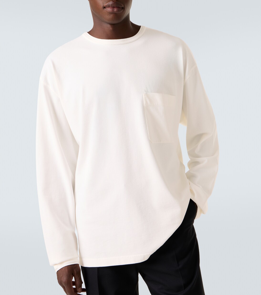 Sweatshirt aus Baumwoll-Jersey | Lemaire