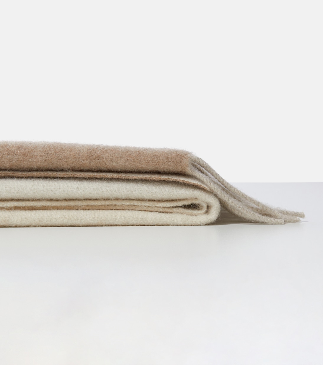 Dégradé striped cashmere throw | Loro Piana